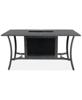 Wythburn 5-pc. Outdoor Bar Height Fire Pit Chat Set, Created for Macys