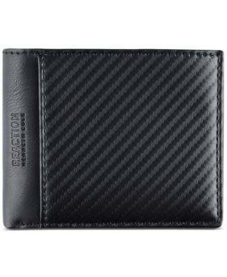 Kenneth Cole Reaction - Men's Carbon Fiber Slim-Fold Wallet