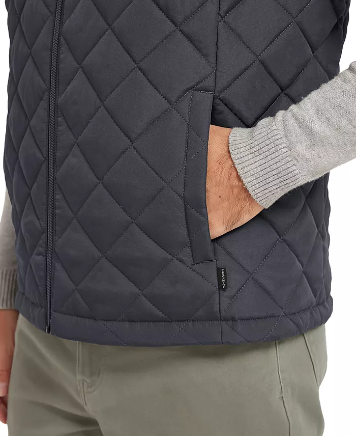 Men's Diamond Quilted Heritage Vest - thumbnail 3