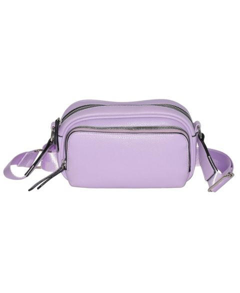 Женская сумка Nicci Ladies' Crossbody Bag with Front Zipper Pocket, цвет: Сиреневый