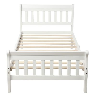 Streamdale Twin Platform Bed Frame with Headboard and Footboard