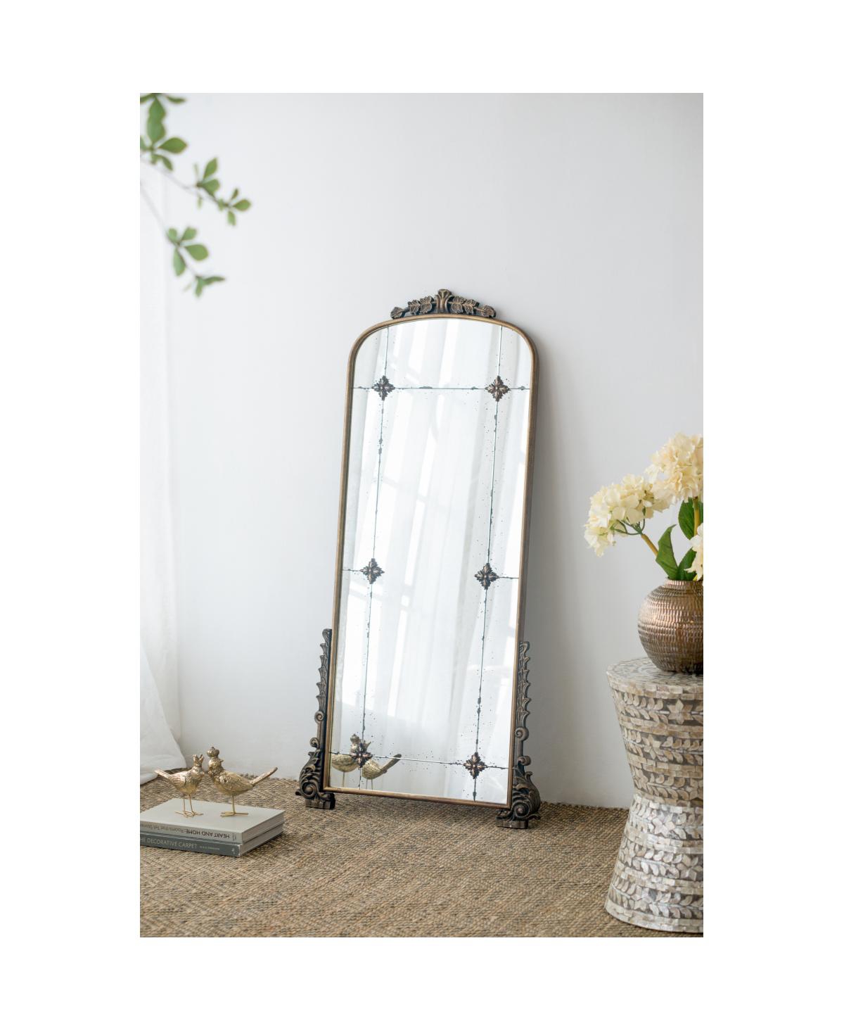 Streamdale Furniture AntiqueArched Mirror, Length for Living Room - Gold