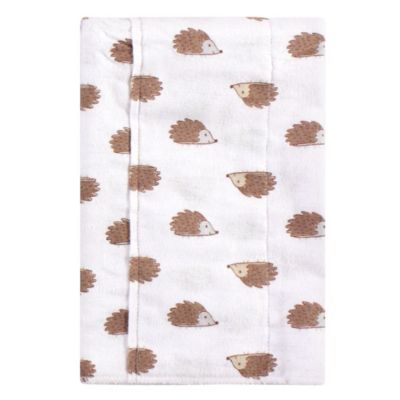 Unisex Soft Flannel Eight-Piece Baby Essential Set Burp Cloth and Infant Wraps