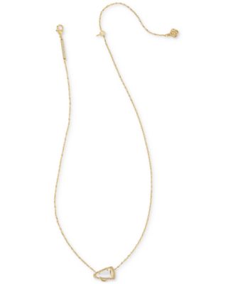 Gold-Tone Cheer Short 19" Pendant Necklace