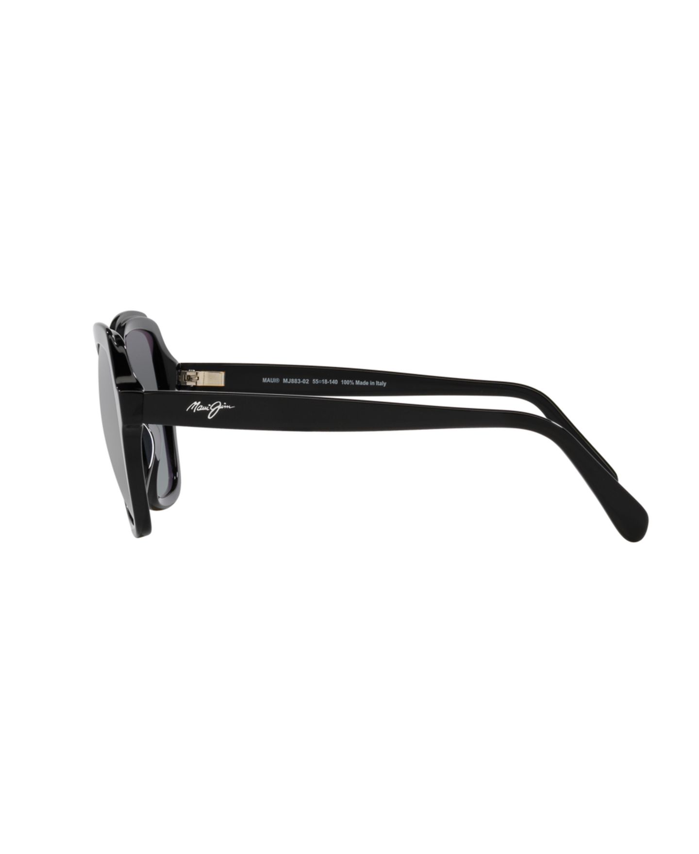 Женские солнцезащитные очки Maui Jim Polarized Sunglasses, Mamane Mj000739, цвет: Чёрный блестящий — фото 4