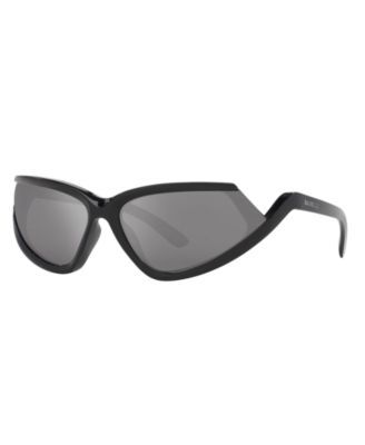 【送料&関税込】Balenciaga Sporty Bb0384s Sunglasses - Unise Balenciaga BB0384S 001 - Black Sunglasses for Unisex