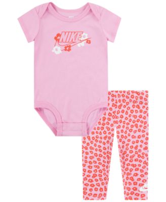 NWT Nike legging & peplum tunic set baby girl size 9M hotsell