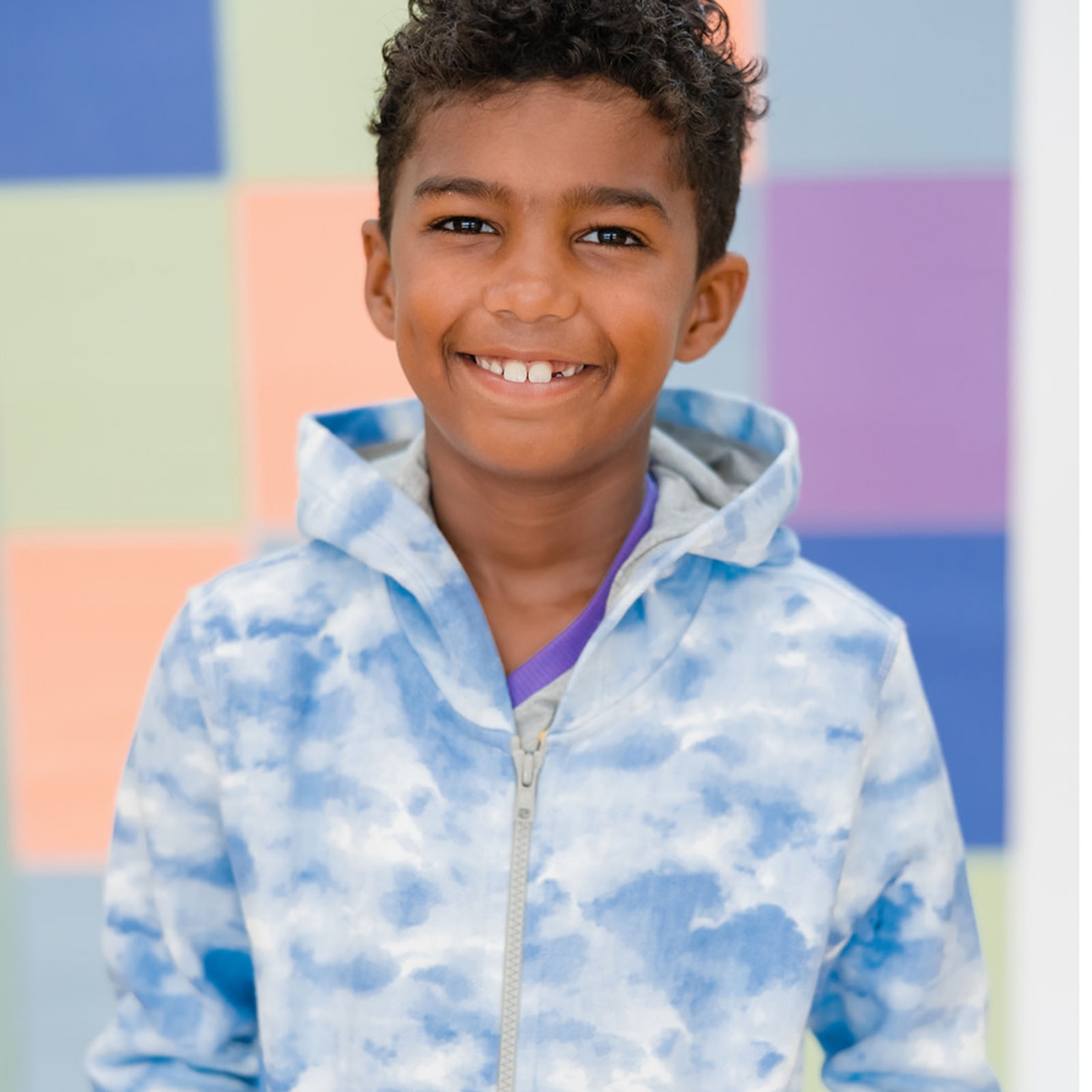 Mightly Toddler Fair Trade Organic Cotton Zip-Up Pocket Hoodie