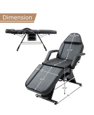 3-in-1 Massage Bed with Storage Pocket