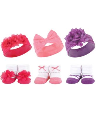 Soft Headband and Socks Giftset 12Pc