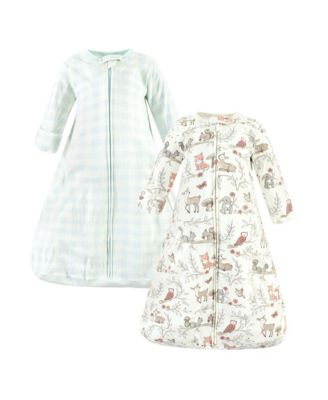 Baby Girls Hudson Cotton Long-Sleeve Wearable Sleeping Bag