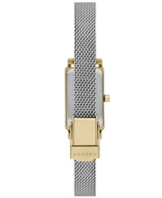 Women's Hagen Micro Two Hand Silver-Tone Stainless Steel 30mm