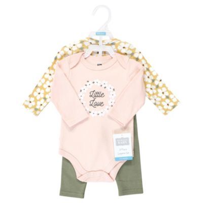 Baby Girls Hudson Cotton Bodysuit and Pant Set
