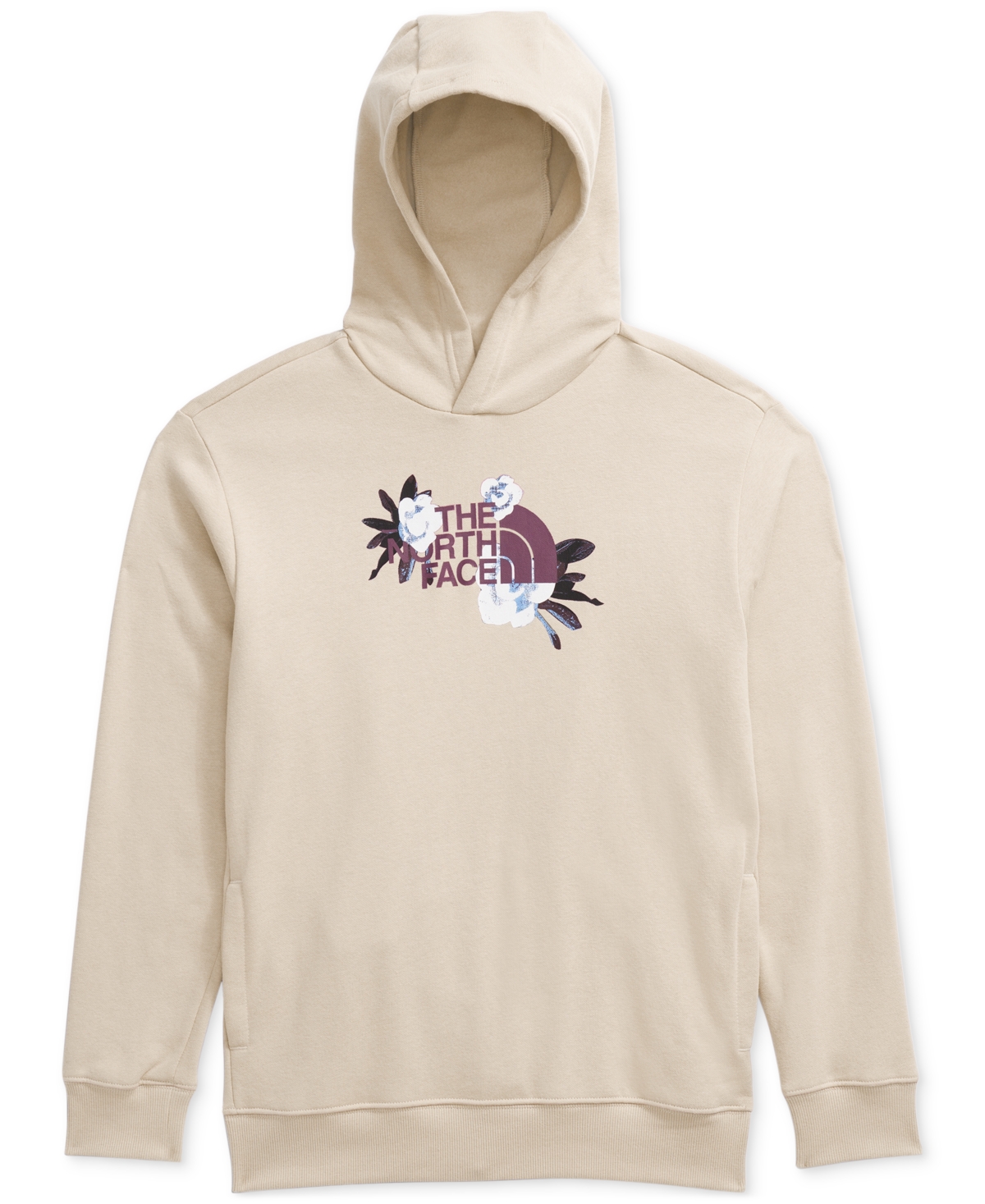 The North Face Big Girls Winter Floral Camp Pullover Hoodie