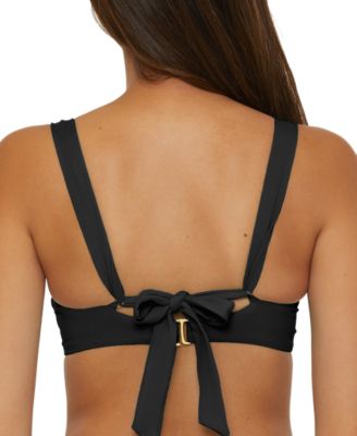 Women's Ruched Underwire Bikini Top