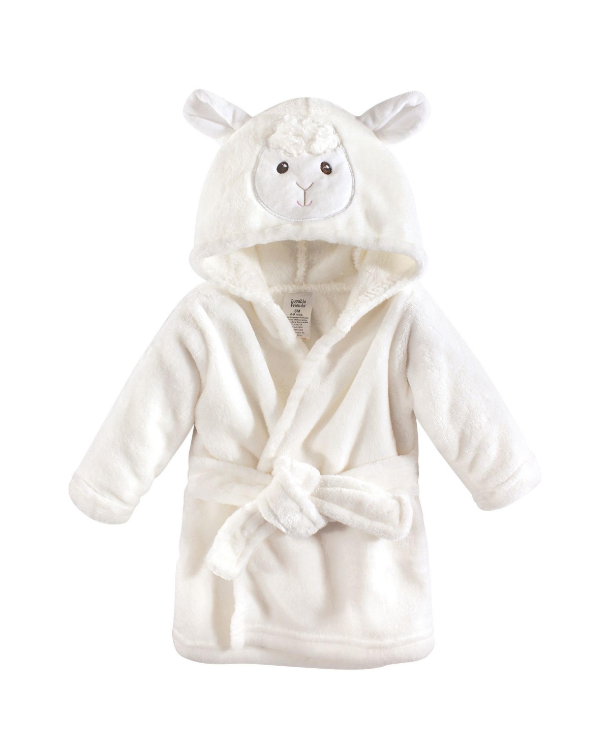 Luvable Friends Baby Boys Unisex Luxurious Unisex Spa Gown