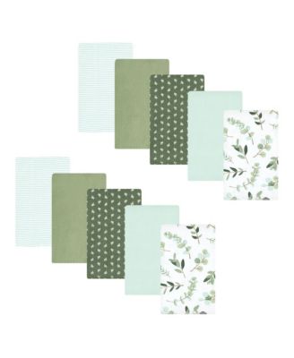 Girls 10Pk Flannel Burp Cloth (Cotton Poly)