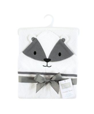 Hooded Critter Drying Towel, Cotton-Polyester Blend