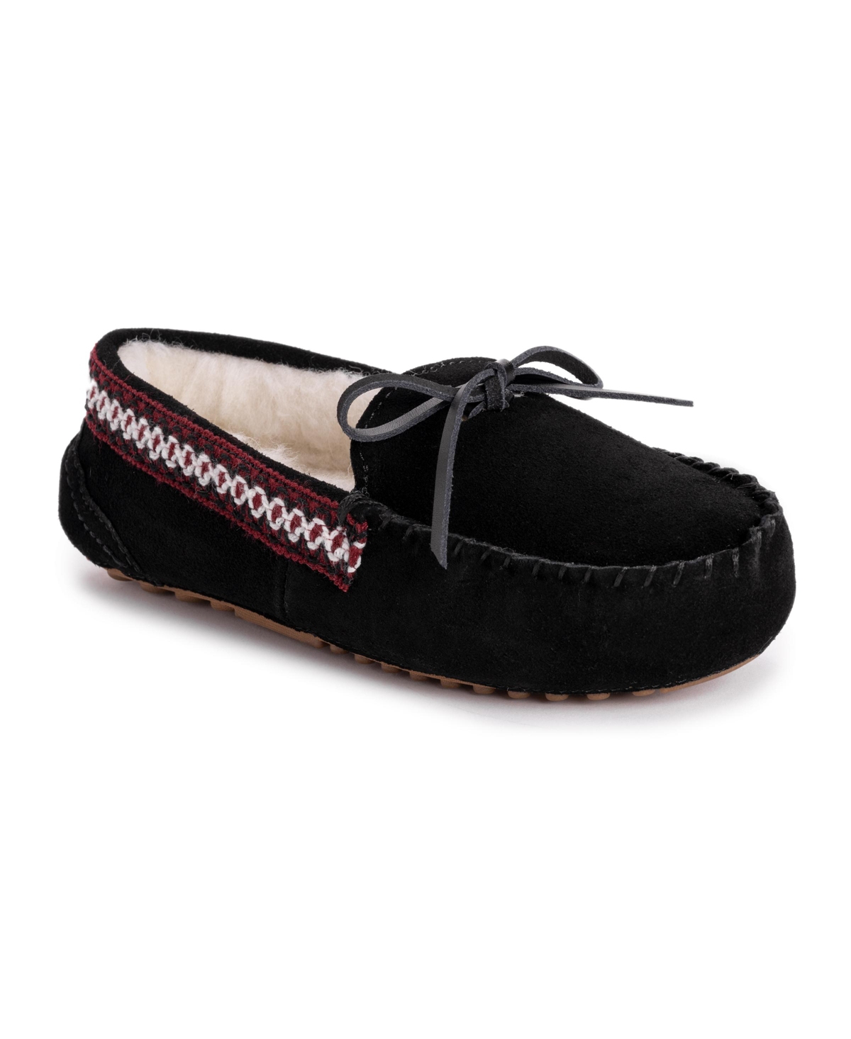 Women's Jane Moccasin Slippers - Ebony