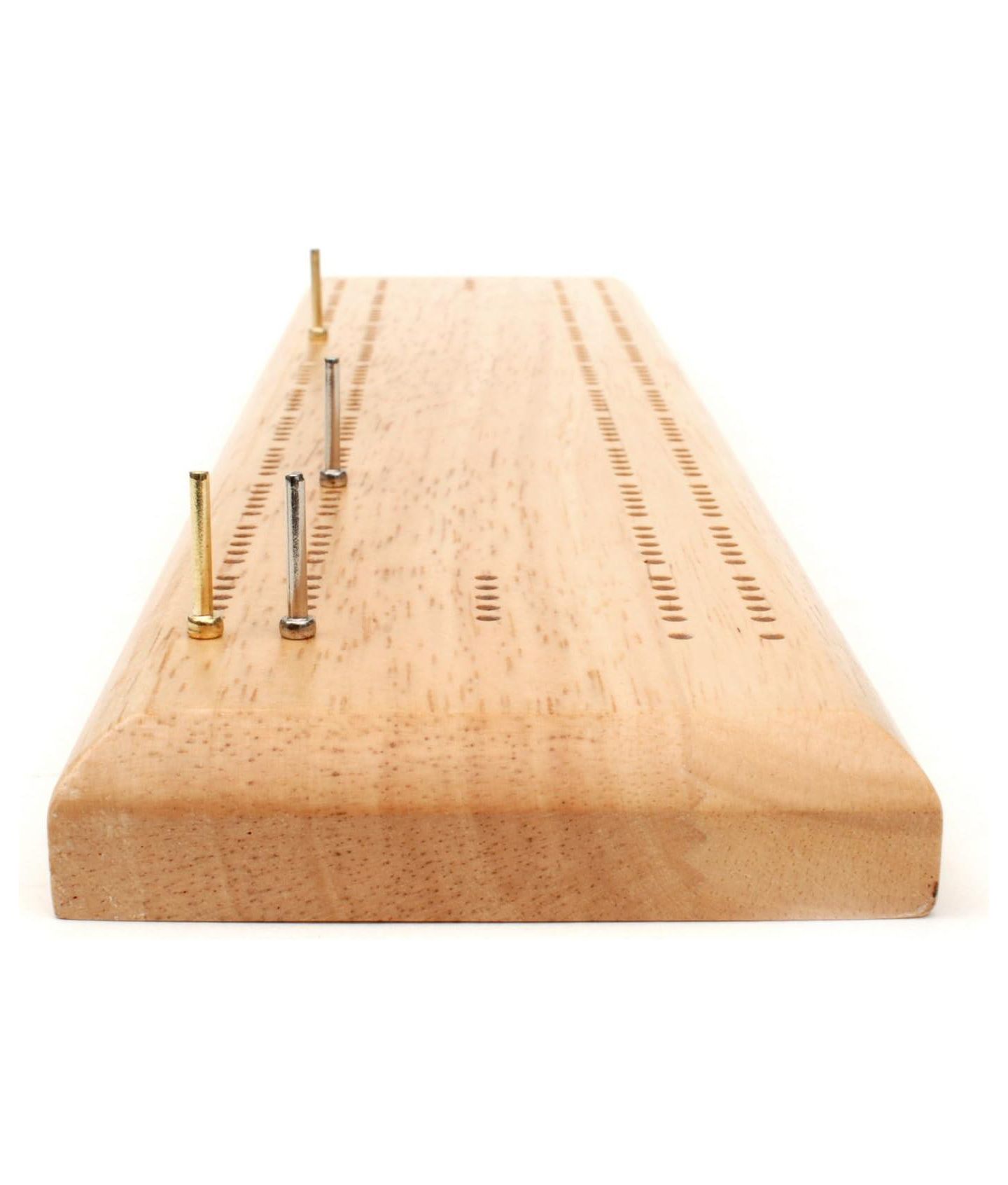 Детская игрушка WE Games Solid Wood 2 Track Bobby Fischer Cribbage Board, Ages 12+, цвет: Дубовый — фото 3