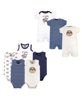 8-Piece Outfit Assortment Bodysuits and Rompers