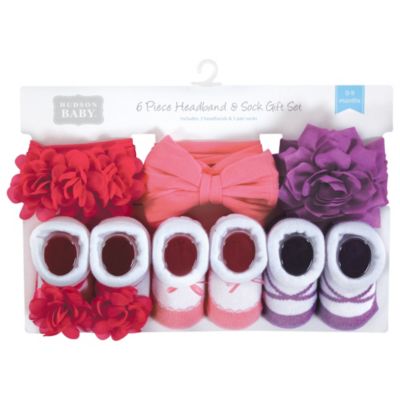 Baby Girls Headband and Socks Giftset