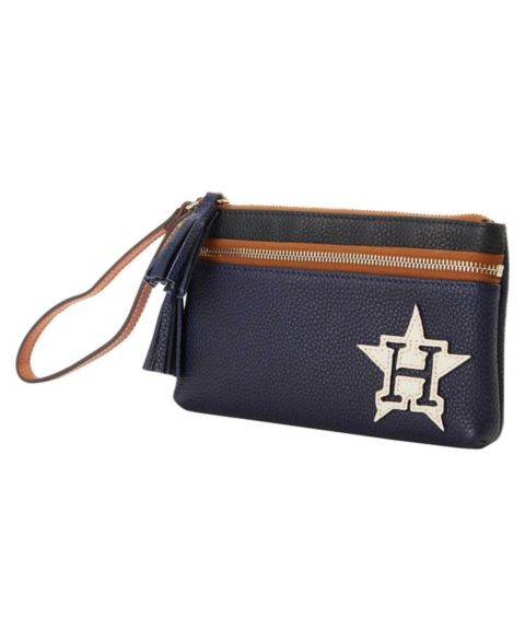 Женская сумка Dooney & Bourke Houston Astros Infield Double-Zip Wristlet