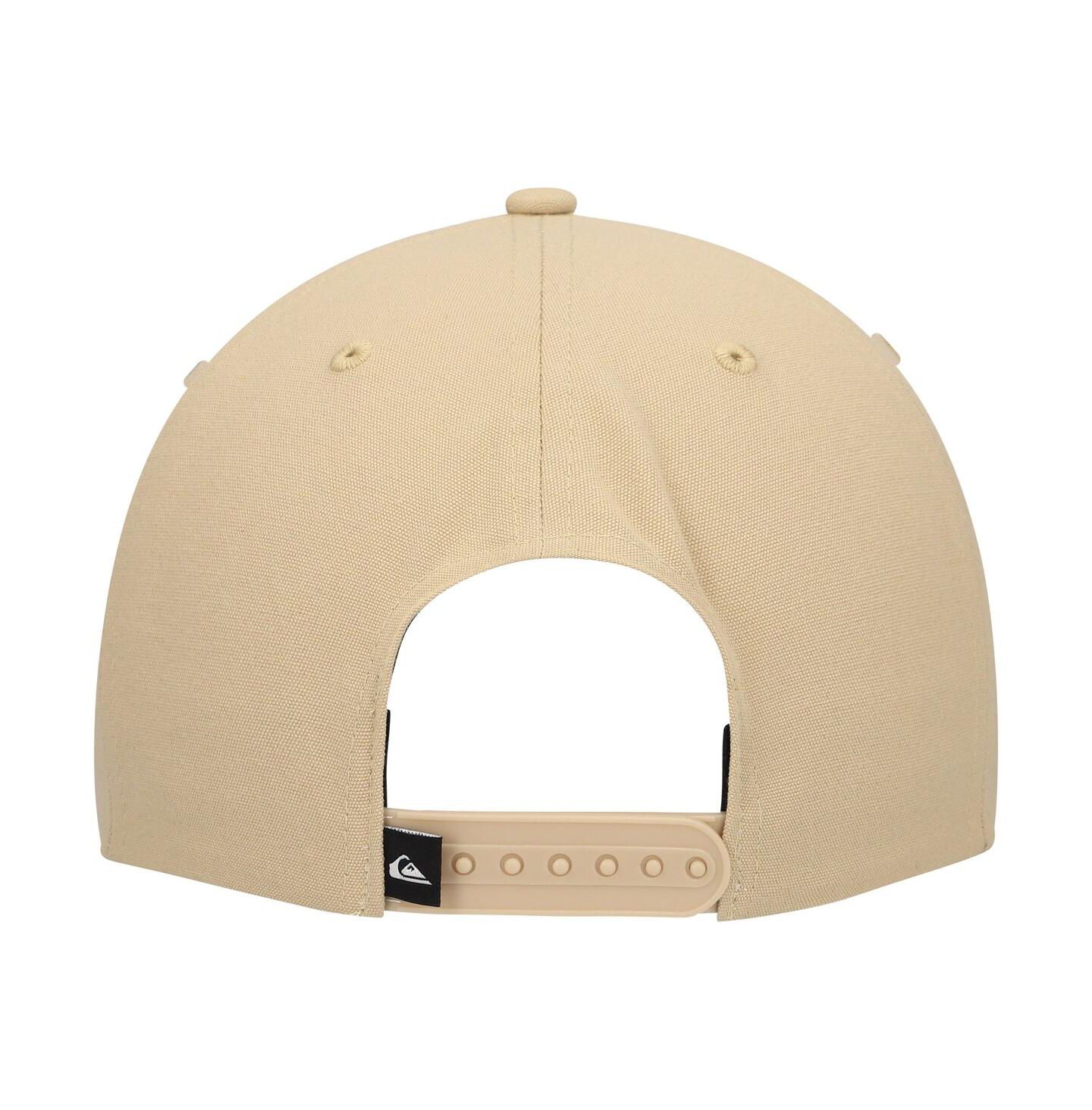 Мужская кепка Quiksilver Tan/Green Field Posture Adjustable Hat — фото 3