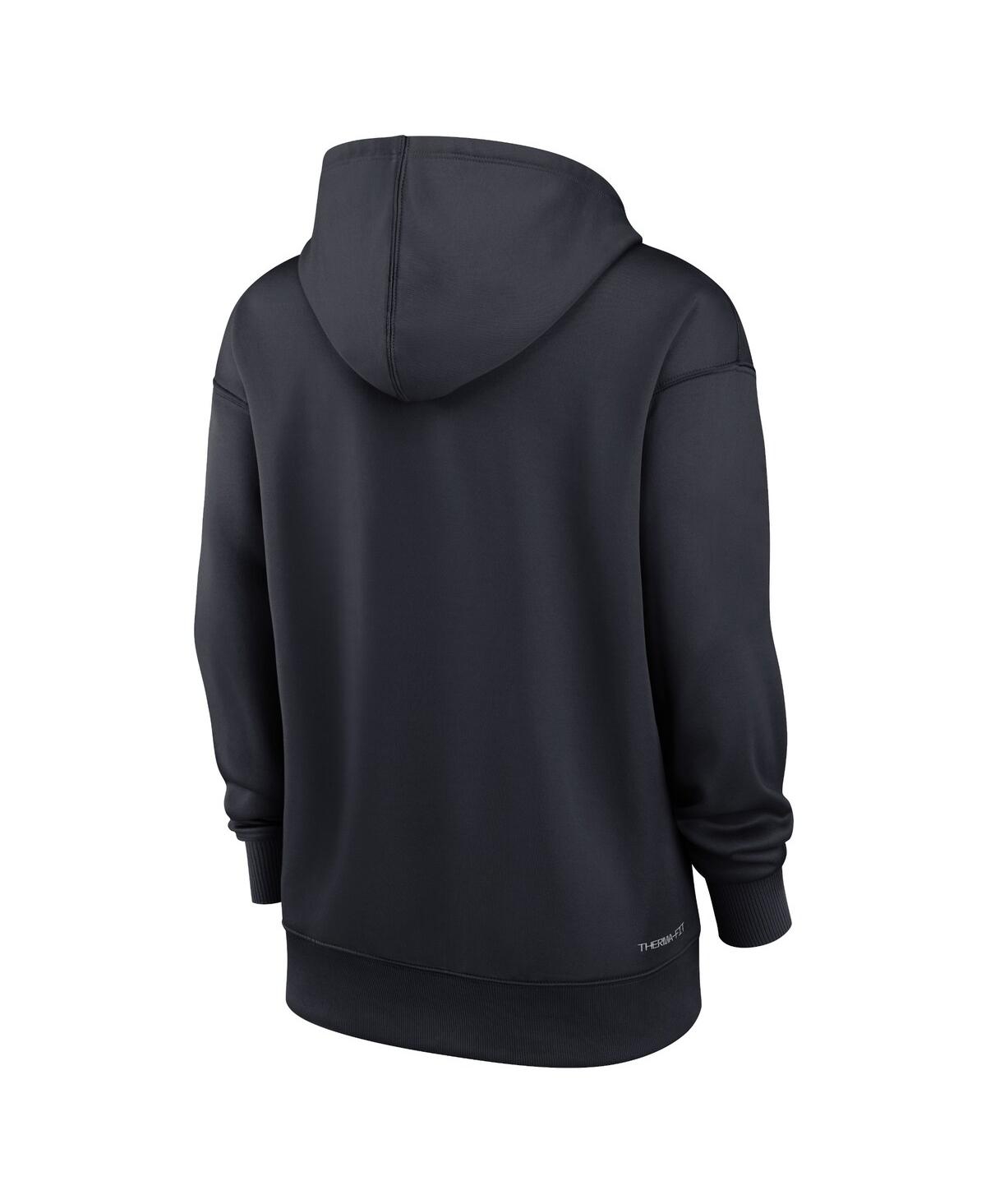Nike Women's Navy New York Yankees Authentic Collection Performance Pullover Hoodie In Navy