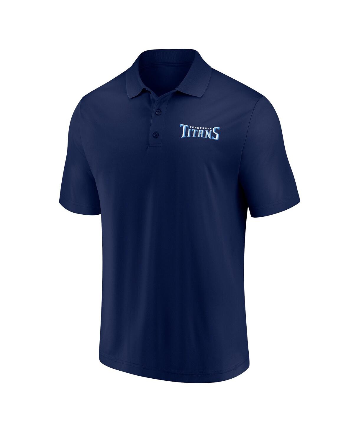 Fanatics Men's Tennessee Titans Lockup Two-pack Polo Set In Navy