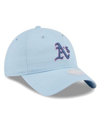 Women's Oakland Athletics Multi Light Blue 9TWENTY Adjustable Hat