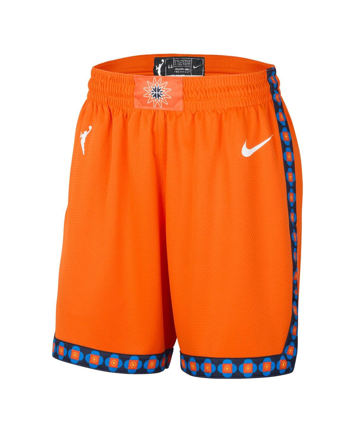 Nike Women's Orange Connecticut Sun On-court Victory Performance Shorts In Orange