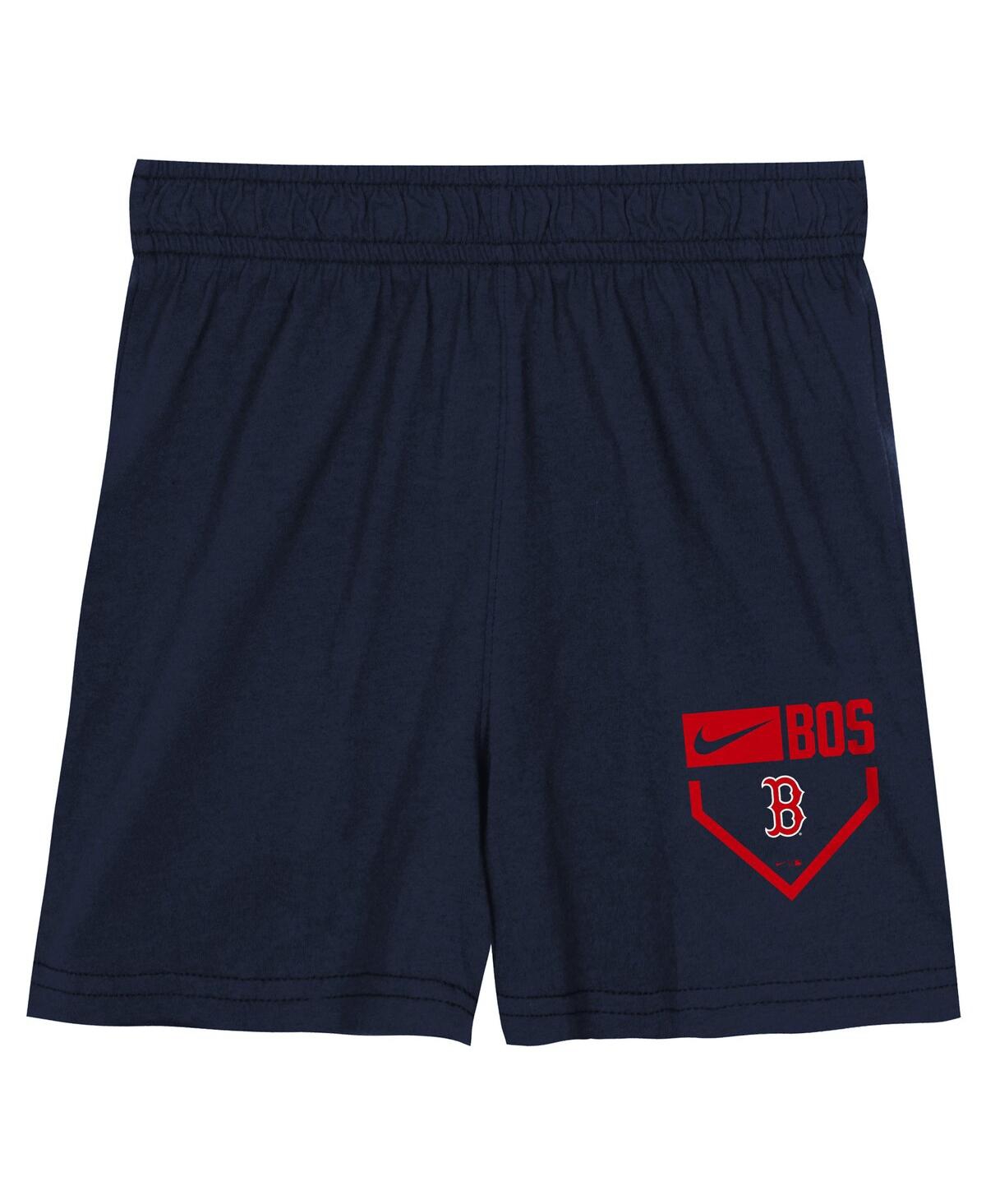Nike PreschoolNavy Boston Red Sox Two-Piece T-Shirt Shorts Set - Red, Navy