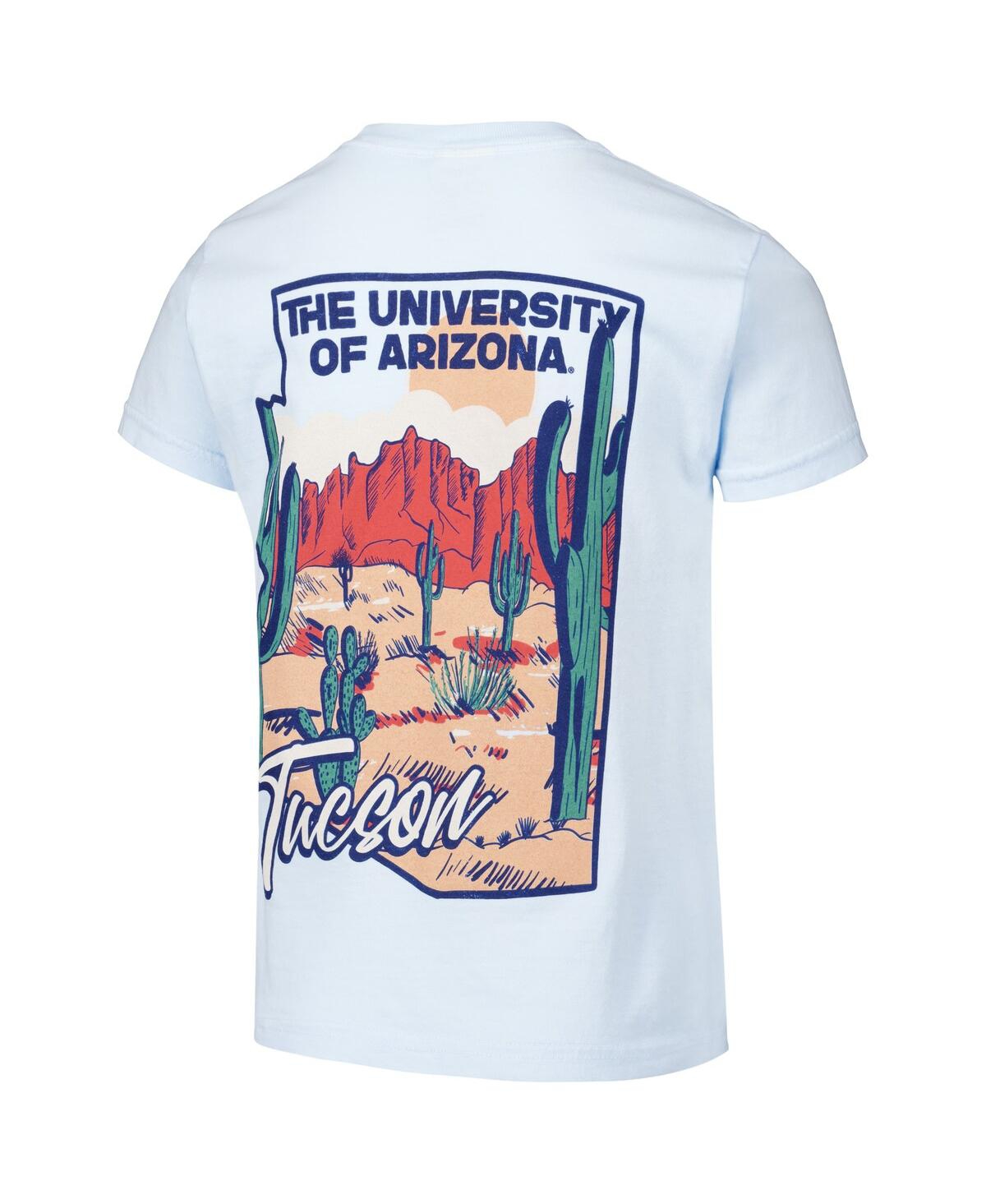 Image One Big Boys and GirlsArizona Wildcats Hyperlocal Comfort Colors T-Shirt - Blue