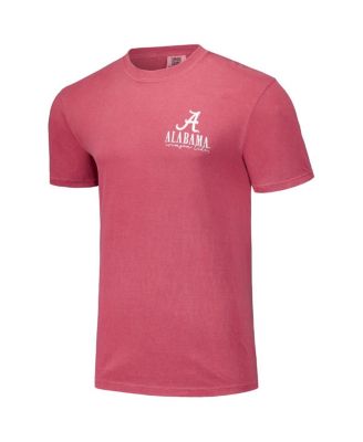 Men's and Women's Crimson Alabama Crimson Tide Hyper Local Campus Poster T-Shirt