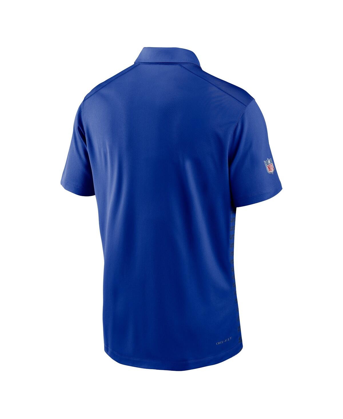 Nike Men'sBuffalo Bills 2024 Sideline Victory Performance Polo - Royal