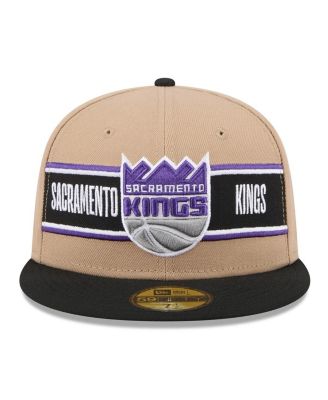Men's Tan/Black Sacramento Kings 2024 NBA Draft 59FIFTY Fitted Hat