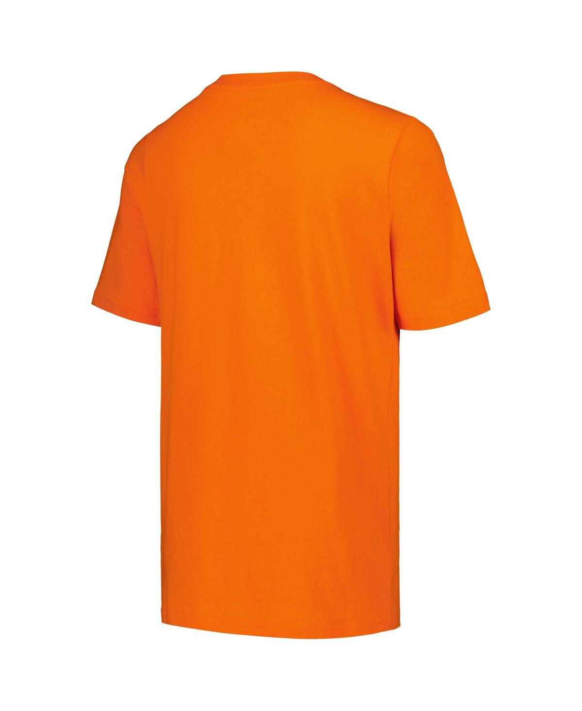 Nike Big Boys And Girls Orange Connecticut Sun Essential Logo T-shirt In Orange