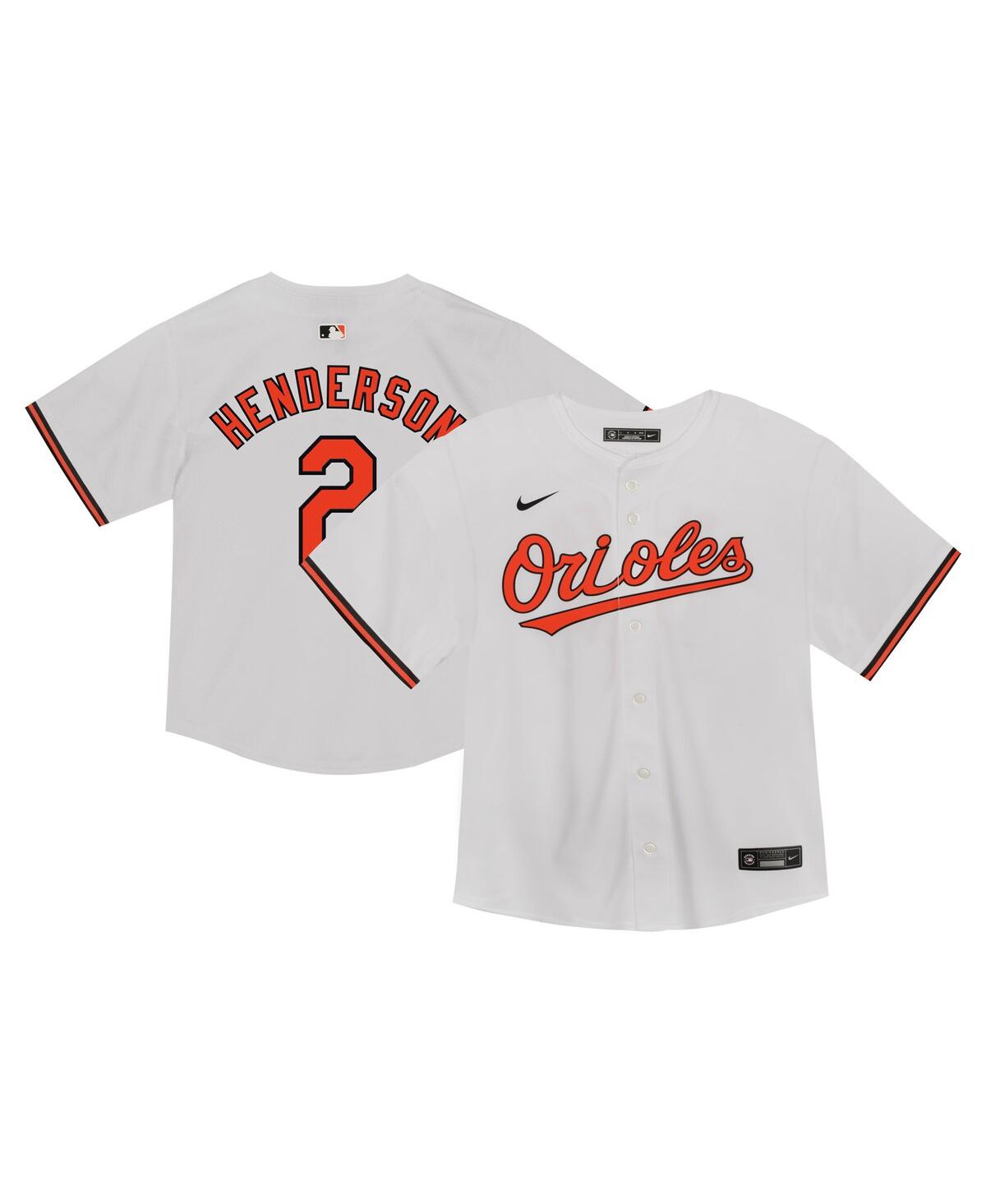 Nike Baby Gunnar HendersonBaltimore Orioles Game Jersey - White