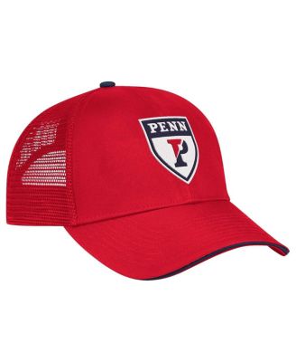 Men's Red Pennsylvania Quakers Wyatt Adjustable Hat