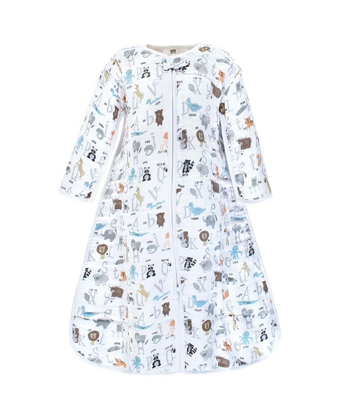 Hudson Baby Baby Boys Unisex Baby Long Sleeve Muslin Sleeping Bag