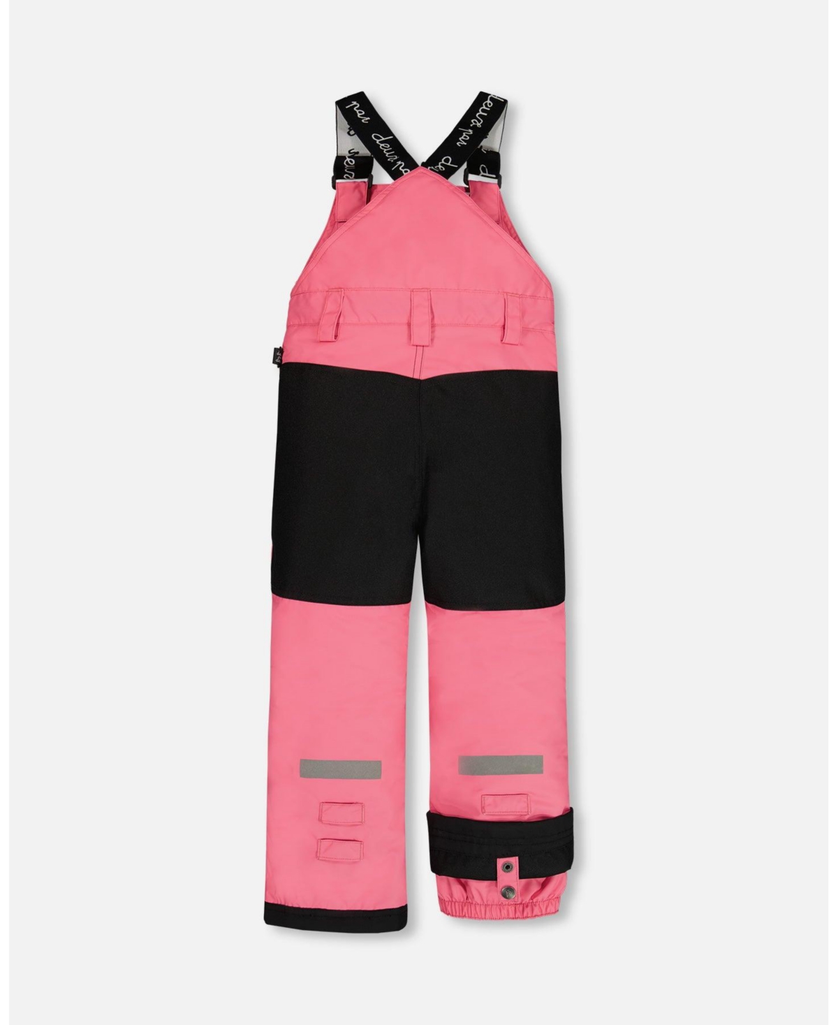 Deux par Deux Big Girls Overall Snow Pants- Candy pink