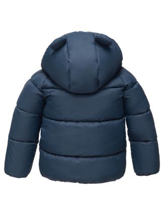 Baby Boys Sherpa Fleece Lined Puffer Jacket 6-24M