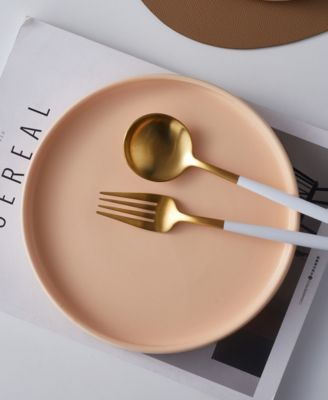 Stella Porcelain Salad Plates, Set of 6