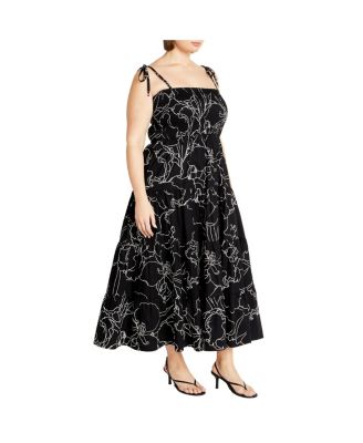 Women's Marli Print Maxi Dress