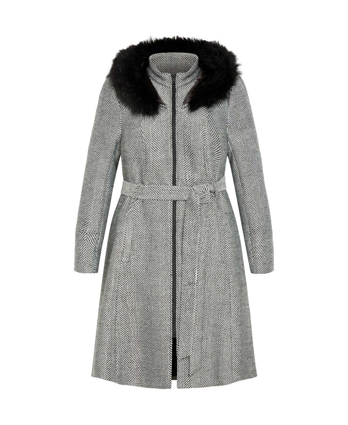 City Chic Women's Mysterious Coat