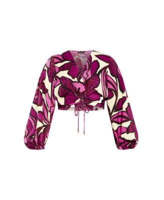 Women's Fiesta Print Top