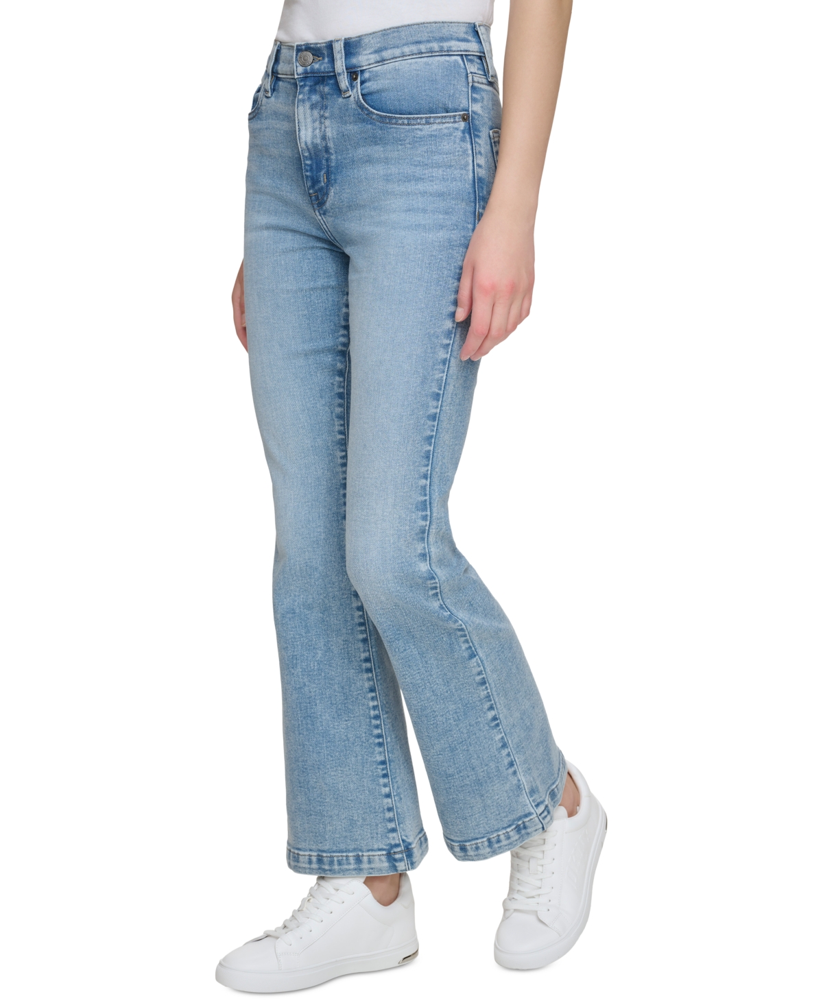 Dkny Jeans Women's High-Rise Kick-Flare Jeans
