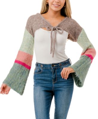 Knit Bolero Shrug Wrap