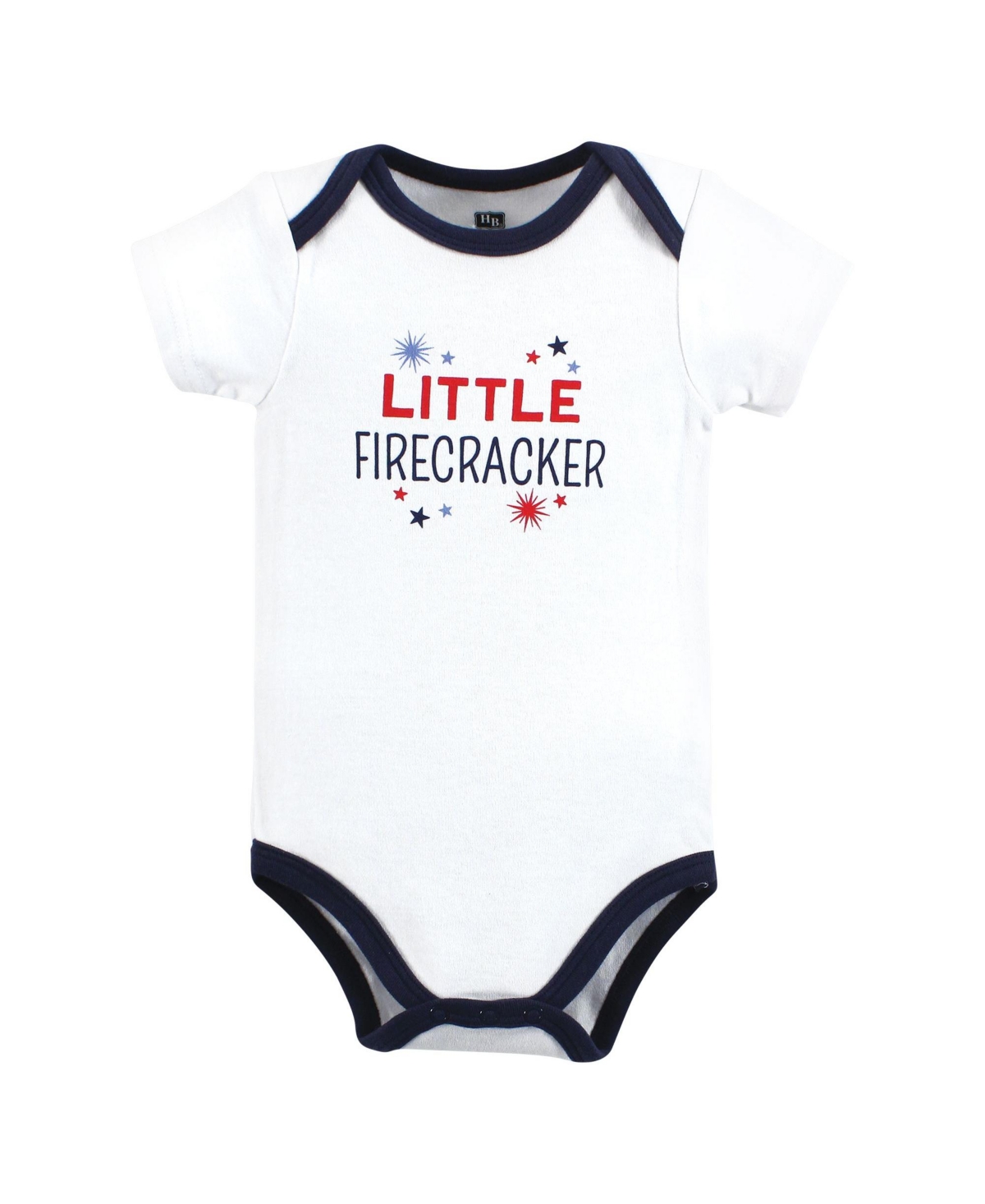 Hudson Baby Baby Boys Baby Cotton Bodysuit and Pant Set, Months - Firecracker
